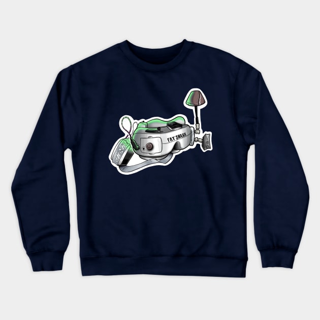 Fatshark fpv Crewneck Sweatshirt by Mrwigglesfpv